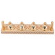 Al Saif Gallery Dates Set with Toferia Steel, 5 Pieces, 46x11x4 cm - Gold product image 1