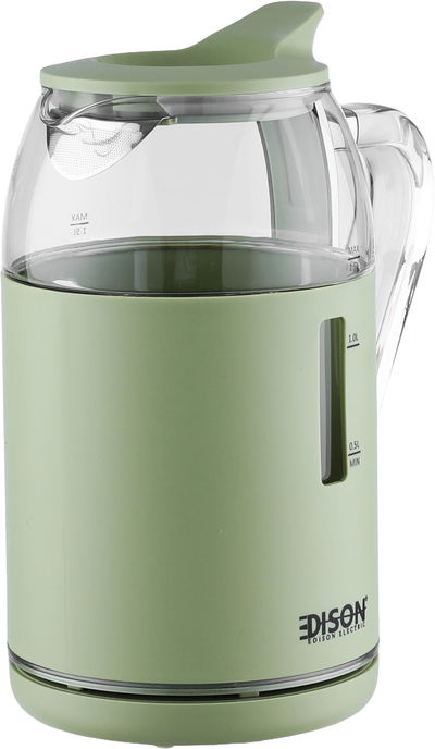 غلاية كهربائية زجاج إديسون، 2200 واط، 1.5 لتر - اخضر product image 3