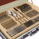 شنطة ملاعق استيل السيف غاليري، 72 قطعة - فضي ذهبي product image 4
