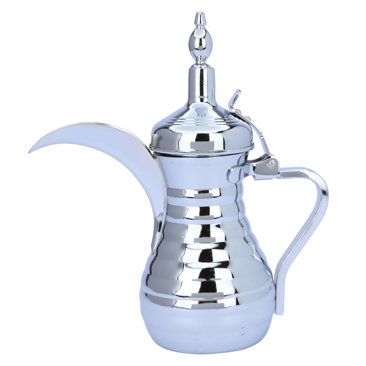 Al Saif Gallery Tuwaiq Steel Dallah, 1.5 liters - silver product image 2