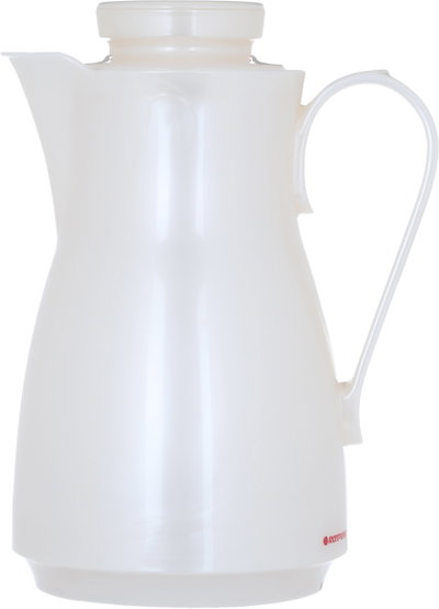 Rotpont thermos, 1 liter, glass inner container, plastic outer shell - cream product image 2