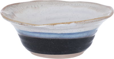 Al Saif Gallery Porcelain Dinner Set, Wavy, 24 Pieces - Beige/Black product image 3