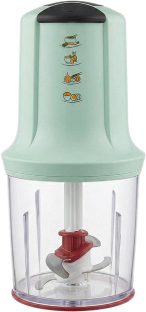 قطاعة خضروات تايفون، 300 واط، 0.5 لتر، TY-02-005 G - اخضر شفاف product image 1