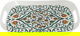 Al Saif Gallery Melamine Serving Tray, 34 X 23 X 2.5 Cm - White product image 1
