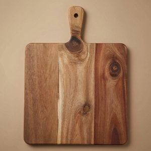 لوح تقطيع خشب بيد السيف غاليري، 40×30×1.6 سم، كبير - بني product image