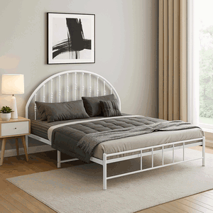 سرير حديد، 35×150×200 سم - أبيض product image