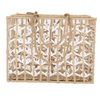 Diamond Glow Wicker Thermos Bags Set, 2 Pieces - Beige product image 1