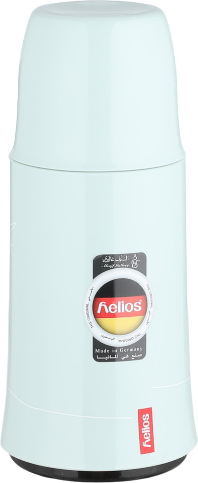 ترمس هيليوز, 0.25 لتر، خامة داخلية زجاج، نقش قطة - اخضر فاتح product image 2