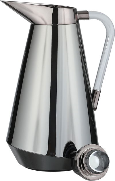 طقم ترامس طريف السيف غاليري، 1/0.7 لتر، حافظة داخلية زجاج، يد شفاف، غطاء ضغاط - اسود product image 5