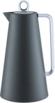 Glory Helena Thermos, 1 Liter, Glass Interior, Transparent Handle, Push-Button Lid - Dark Gray product image 2
