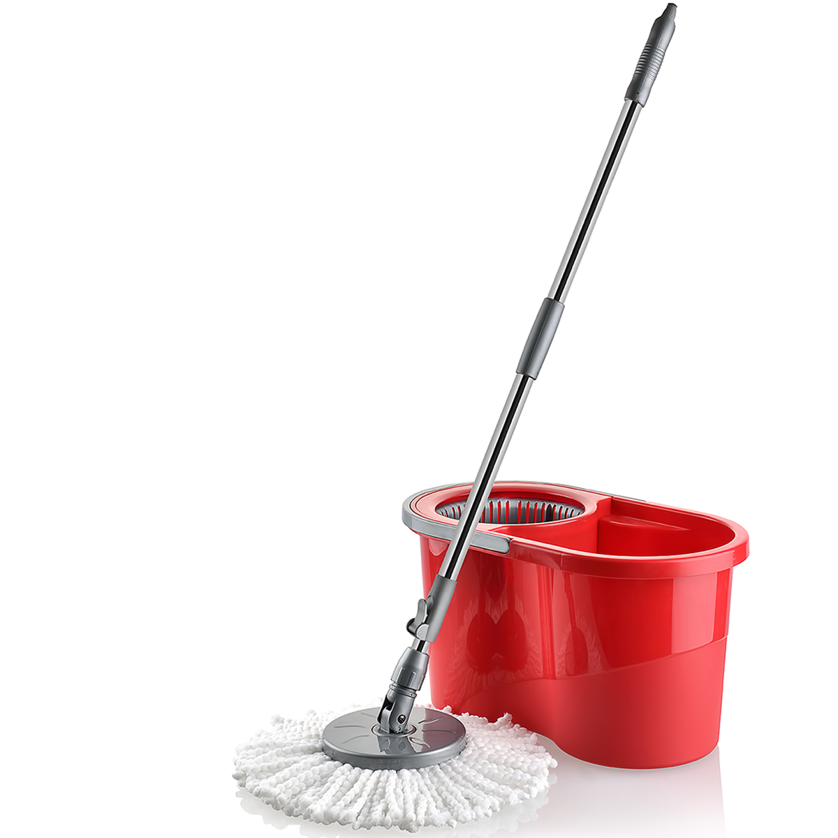 Al Saif Gallery Plastic Spin Mop, 16 Liter - Red product image 2