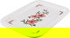 AlSaif Plus Ivory Lily Plastic Tray, 50x36x3 cm - Beige product image 2