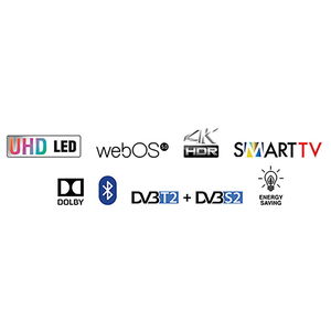 تلفزيون بدون اطار سمارت نيكاي، 55 بوصة، UHD، 4K، ويب اوس، NIK55MEU4STN - اسود product image 5