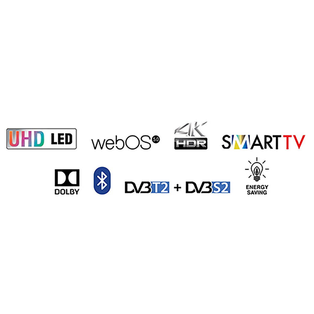 Nikai NIK55MEU4STN Smart TV, 55 Inch, UHD, 4K, WebOS - Black product image 5