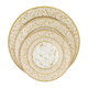 طقم سفرة بورسلان السيف غاليري، 45 قطعة - ابيض product image 4