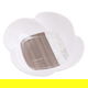صحن سلطة بلاستيك السيف غاليري، 19×19×4.5 سم، دائري - أبيض product image 2