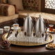 Al Saif Gallery Al Ola Thermos Set, 21 Pieces, with Serving Tray, Tea & Coffee Cups - Silver product image 11