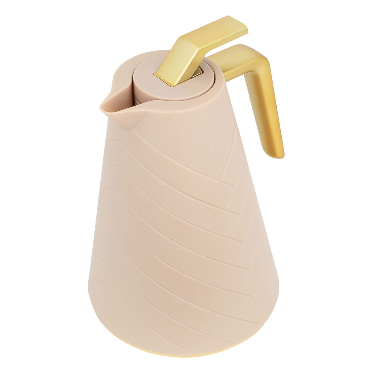 ترمس جلوري، 500 ملل، حافظة داخلية زجاج، هيكل خارجي بلاستيك - وردي product image 3