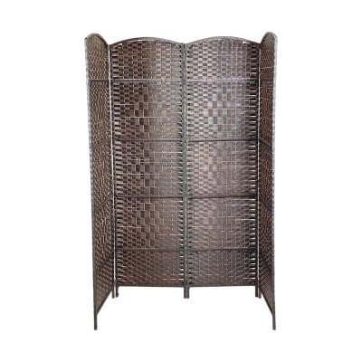فاصل للغرف خشب الخيزران، 5×200×180 سم، 4 الواح - بني product image 3