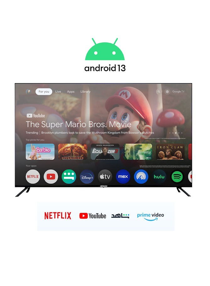 General Class Smart TV, 70 inches, 4K, LED, Android 13, 70US8000 - Black product image 5