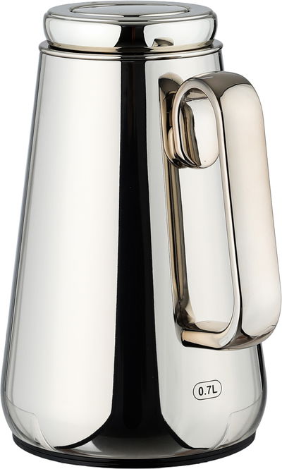 ترمس خزام ستانلس استيل السيف غاليري، 0.7 لتر، خامة داخلية زجاج حراري، ضغاط، خدمة ذاتية - فضي product image 2