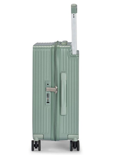 شنطة سفر بولي كربونات ليمرا، 20 بوصة، 4 عجلات، حركة بزاوية 360 درجة، PC1217-6 - اخضر product image 4
