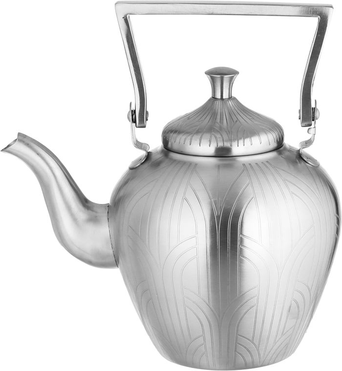 إبريق سليمان 3 ستاينلس استيل السيف غاليري، 1.6 لتر - فضي product image 2