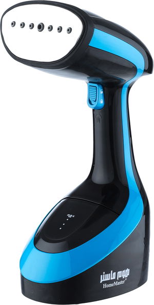 مكواة بخار محمولة هوم ماستر، 1600 واط، 300 مل،HM-730 - اسود ازرق product image