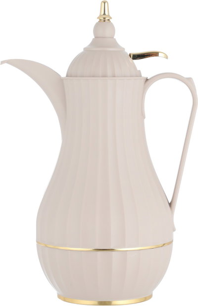 Alsaif Gallery Tamim 7 Thermos, 0.35 L, Glass Inner Container, Plastic Outer Body - Brown product image 2