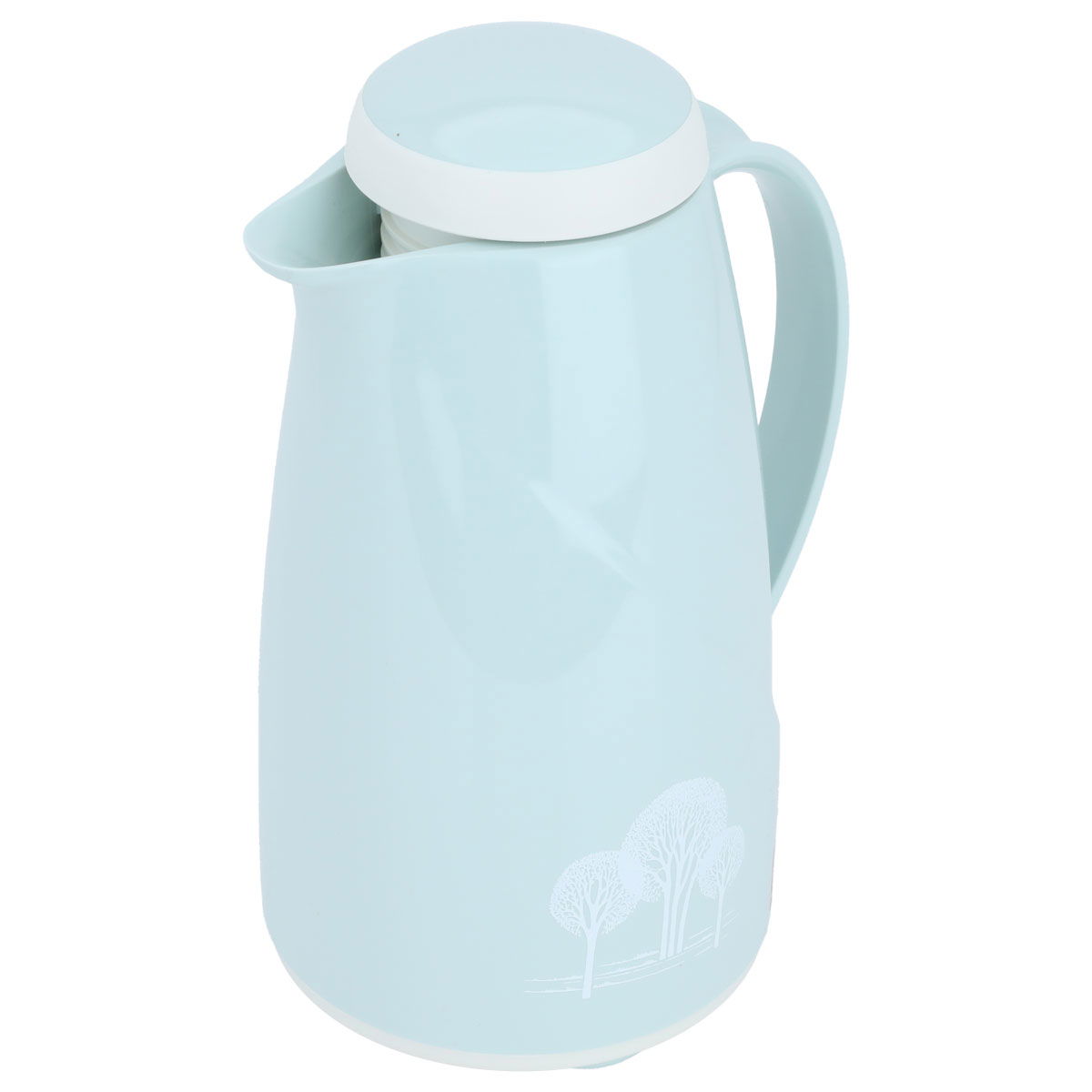 ترمس هيليوز، 1 لتر، حافظة داخلية زجاج، هيكل خارجي بلاستيك - اخضر product image 2