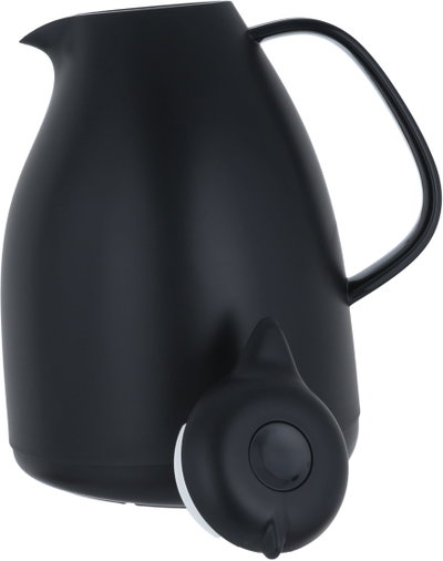 Elegance Penguin Thermos, 1 liter, glass inner container, plastic outer shell - black product image 4