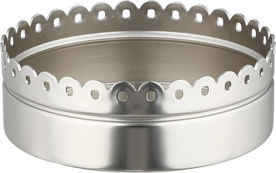 تمرية بغطاء ستانلس استيل السيف غاليري، 11.7x11.7x8.8 سم، دائري - فضي مطفي product image 2