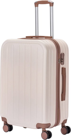 Limra ABS Airplane Cabin Bags, 20 Inch, 4 Wheels, 360 Degree Angle, LMA-1281 - Beige product image