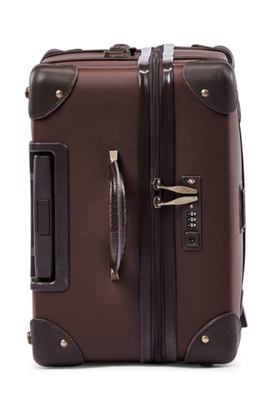 Limra LMA-7050 Artificial Leather Luggage Set, 4 Sizes, 4 Wheels, 360 Degree Rotating - Dark Brown product image 7
