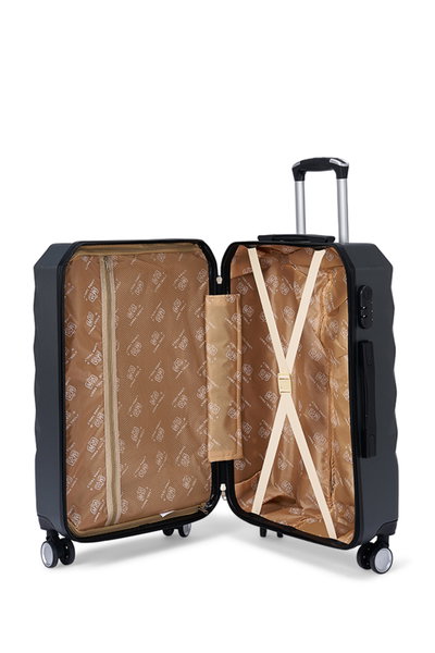 Lemra ABS Luggage Set, 3 Pieces, LMA-1532 - Dark Gray Black product image 5