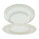 طقم سفرة بورسلان السيف غاليري، 89 قطعة - ابيض product image 7
