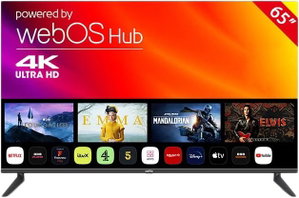 Dura Sat Dst65U 65-Inch Frameless Smart TV, 4K UHD , LED Screen, Webos, Magic Remote - Black product image