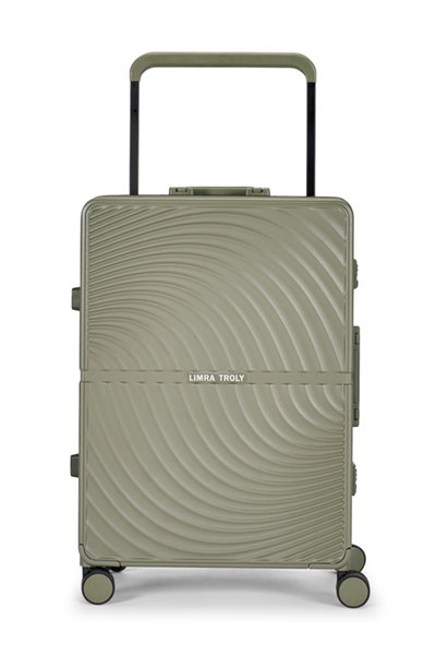 طقم شنط سفر بولي كربونات ليمرا، 2 مقاس، 4 عجلات، LMA-1915 - اخضر product image 4