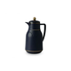 Al Saif Gallery Sawar Gallery 2 thermos, 1 liter, thermal glass inner shell, plastic outer shell - dark blue product image 1