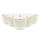 Al Saif Gallery Porcelain Coffee Cups and Teapots Set, 27 Pieces - Golden White product image 3