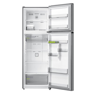 ثلاجة ميديا، 338 لتر، 12 قدم، 2 باب، بفريزر علوي، HD468FWEN - فضي product image 4