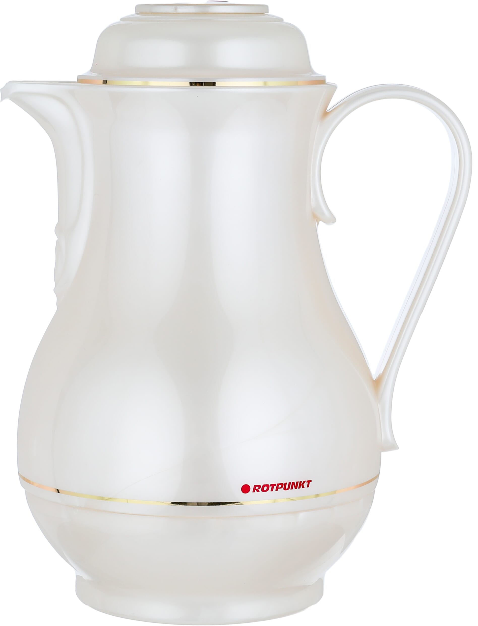 Rotpont thermos, 1.2 liters, glass inner container, plastic outer shell - off white product image