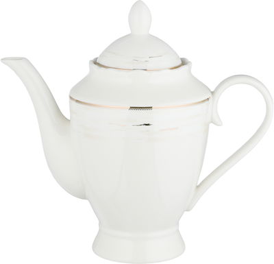 طقم سفرة بورسلان السيف غاليري، 65 قطعة - ابيض ذهبي product image 2