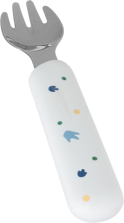 طقم ادوات مائدة استيل السيف غاليري، 3 قطع، يد سيليكون - بيج product image 4