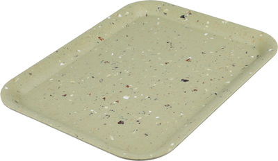 Al Saif Gallery Melamine Serving Tray, 1.5 x 25.4 x 33.7 cm, Rectangular - Light Green product image 2