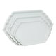 طقم طوفربات استيل السيف، 3 قطع - ابيض product image 1