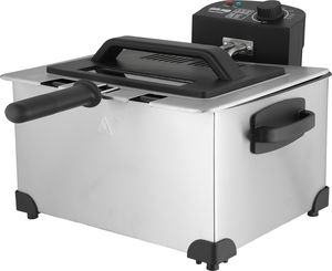 Home Master HM-527 Electric Deep Fryer, 2000W, 5L - Silver/Black product image 2