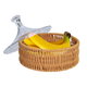 صحن خوص السيف غاليري، دائري، غطاء - بني فاتح product image 3