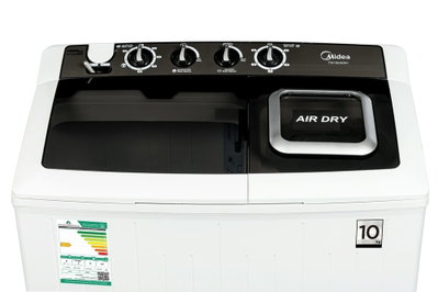 غسالة حوضين ميديا، 10 كجم، TW100ADN1 - ابيض product image 6