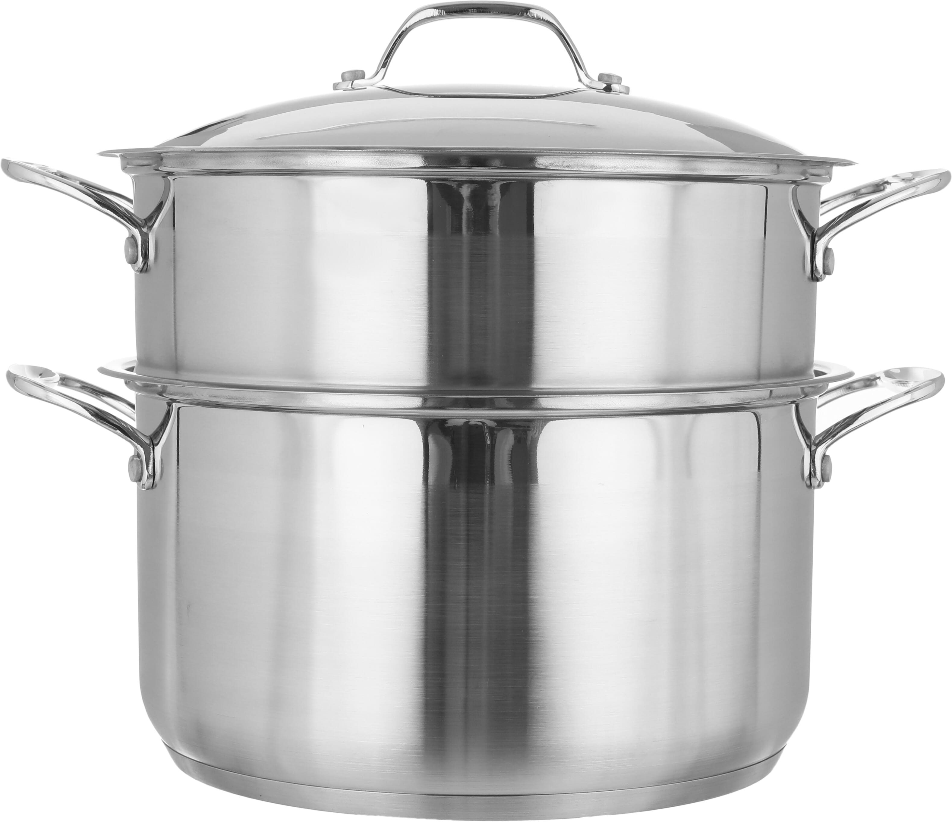 Rocky Steel Cookware Set, 11 Pieces - Silver product image 3